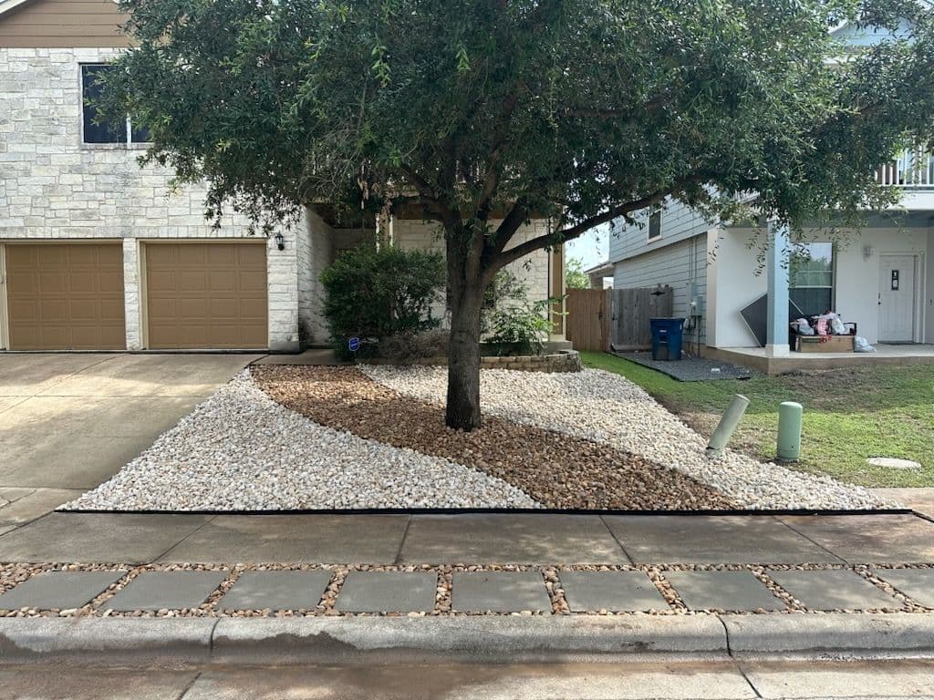 Stunning Front Yard Xeriscape Transformation image