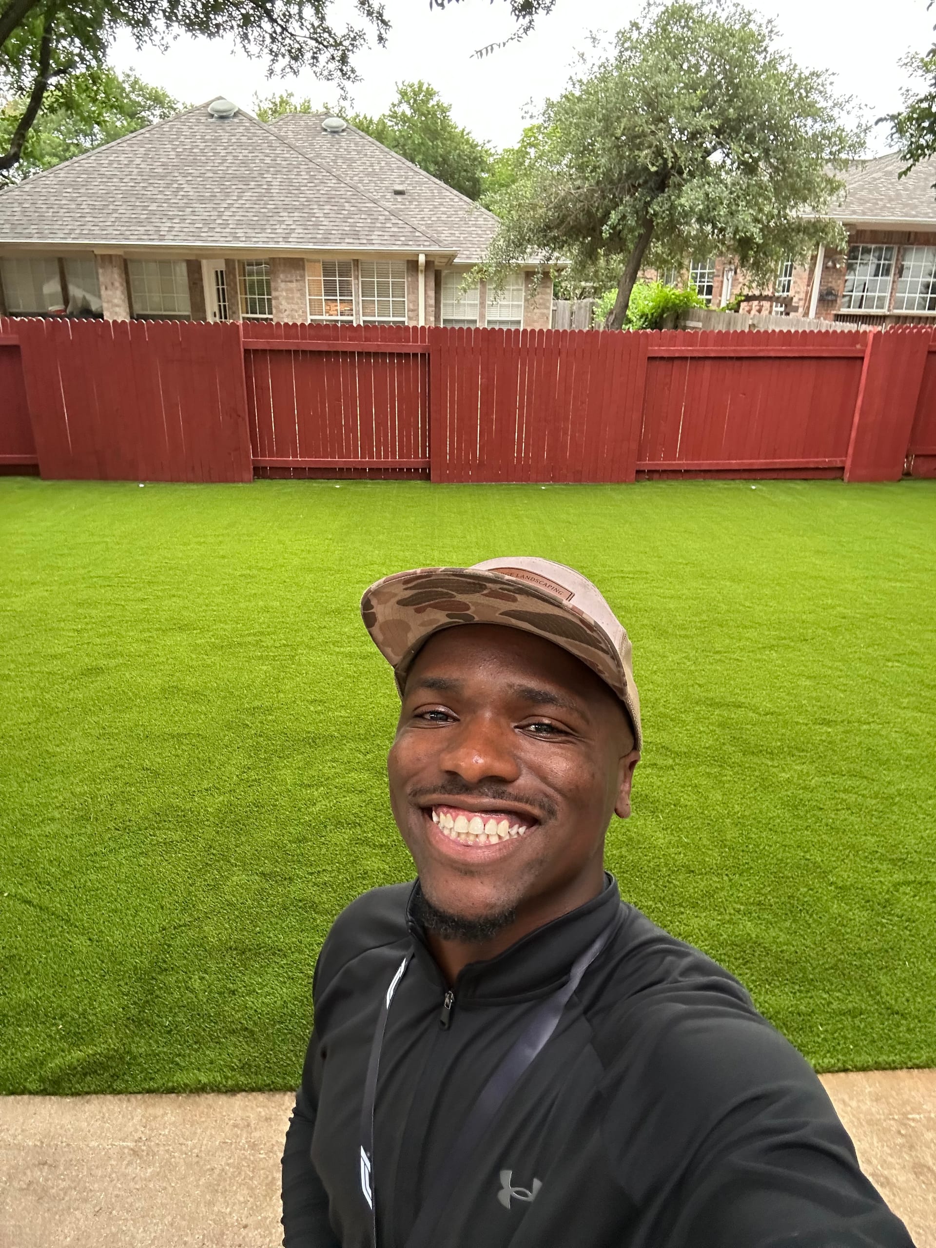 Straight Edge Landscaping team member