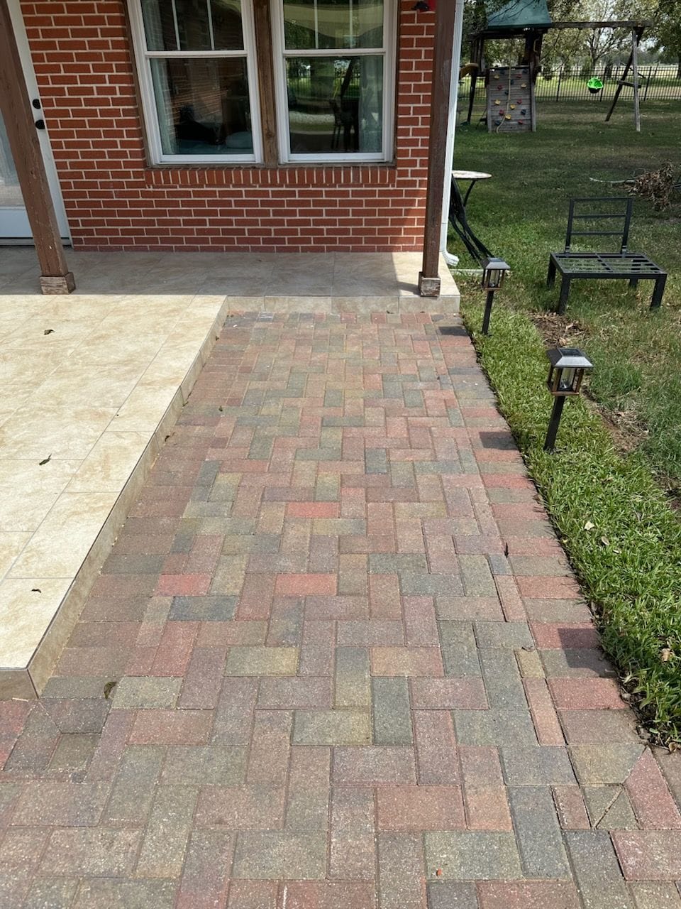 Austin's Stunning New Paver Patio Unveiled