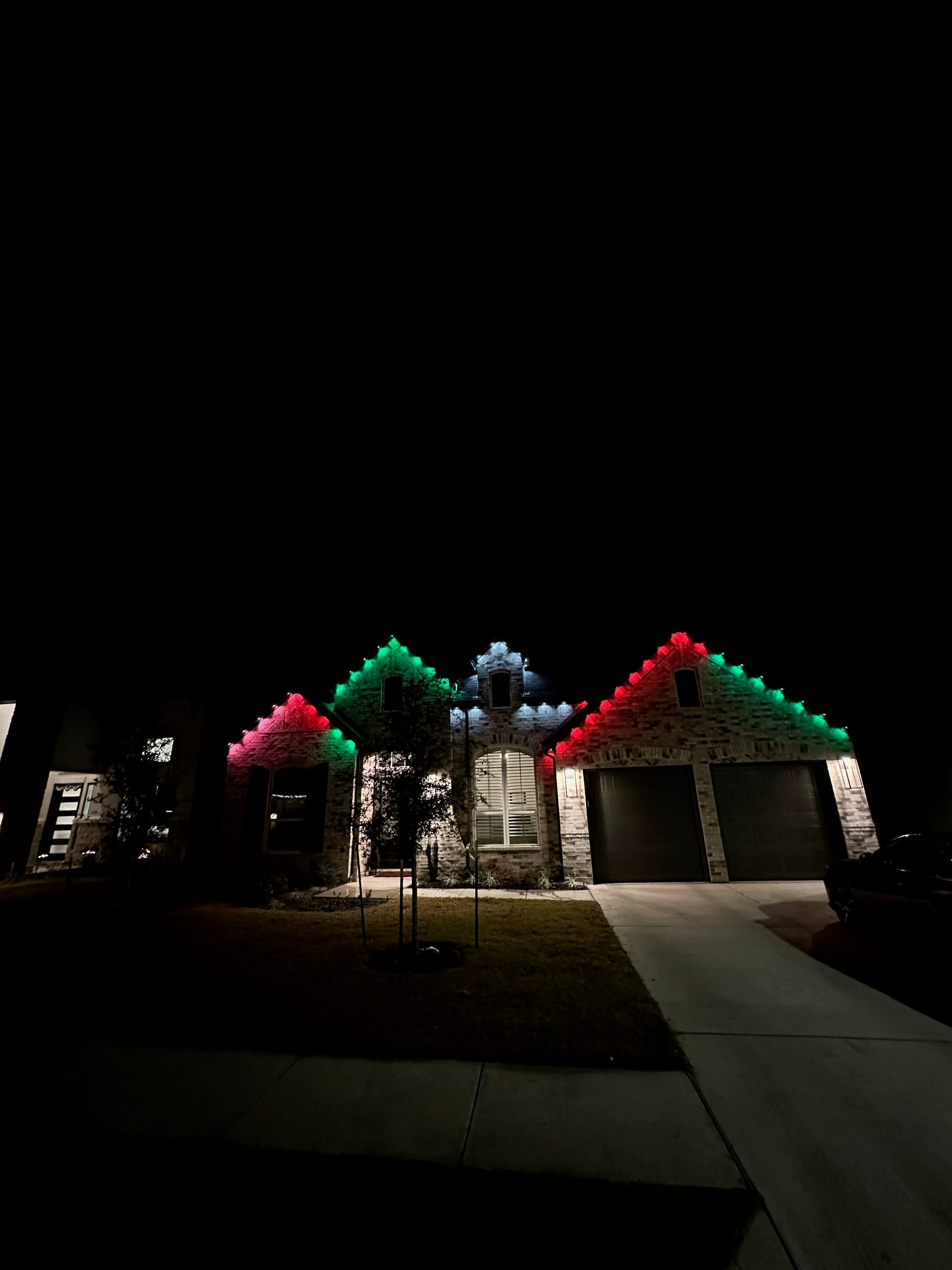 Dazzling Year-Round Color-Changing Light Installation