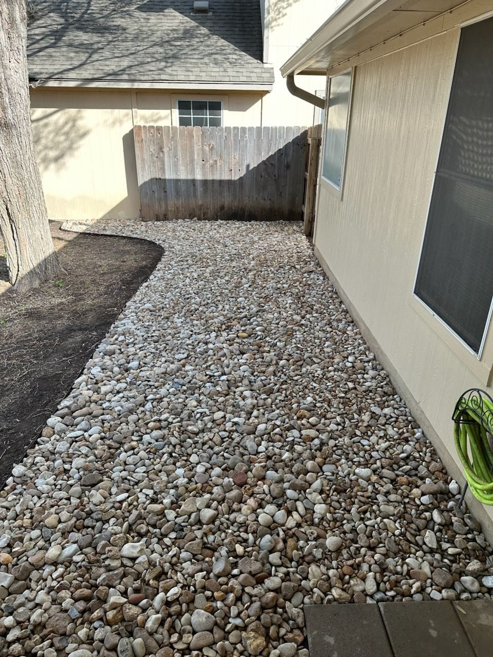 Gravel Pathway Installation for Backyard