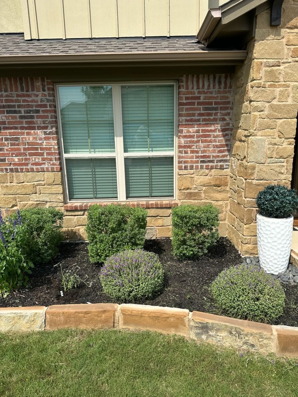 Flower Bed Refreshment in Leander